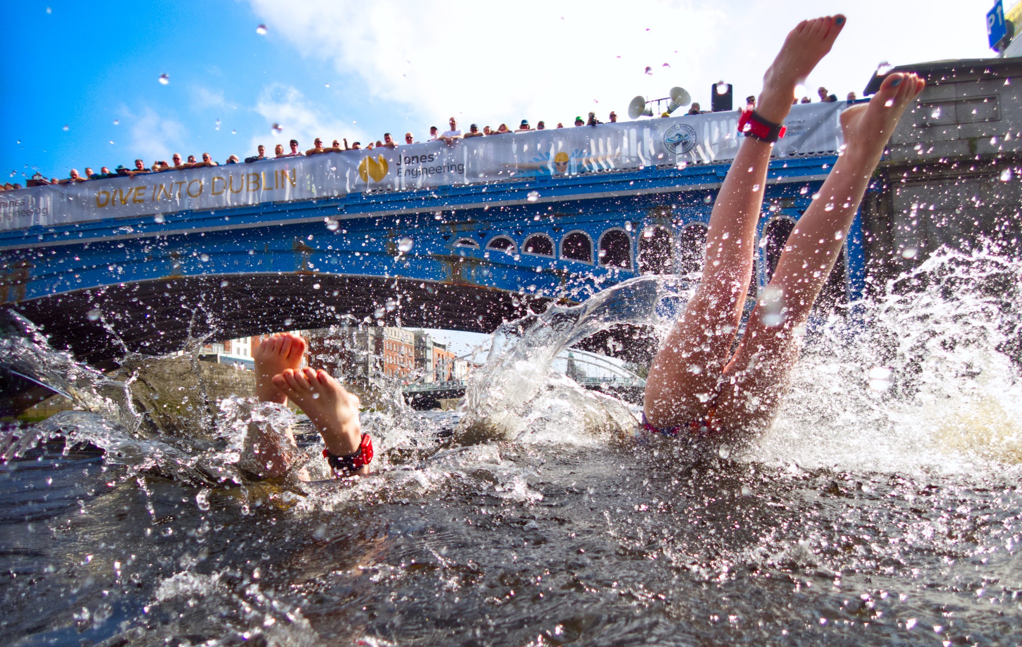 Community swim event