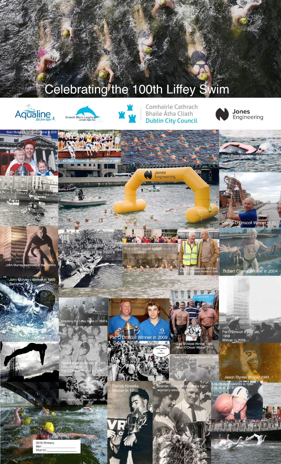 Celebrating the 100th Liffey Swim